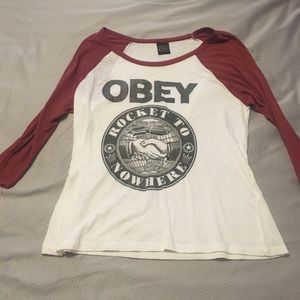 Obey Baseball Tee